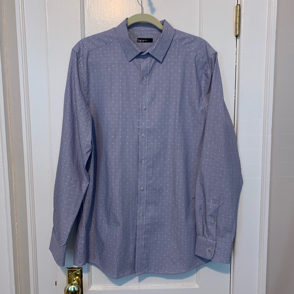 LAST CHANCE NWT Bar III Men’s Slim-Fit Dress Shirt